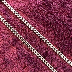 Stainless Steel Cuban chain Necklace 18”